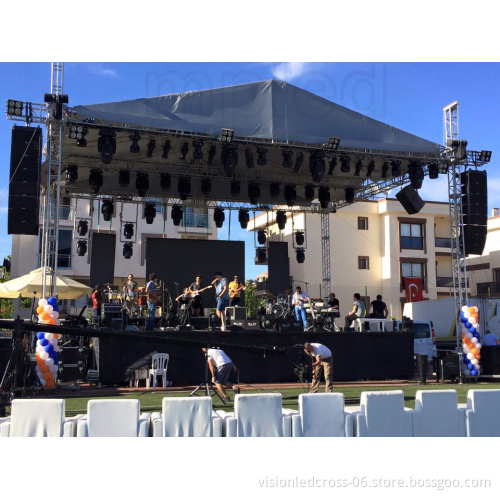 High resolution P5 full color outdoor programmable led sign board
